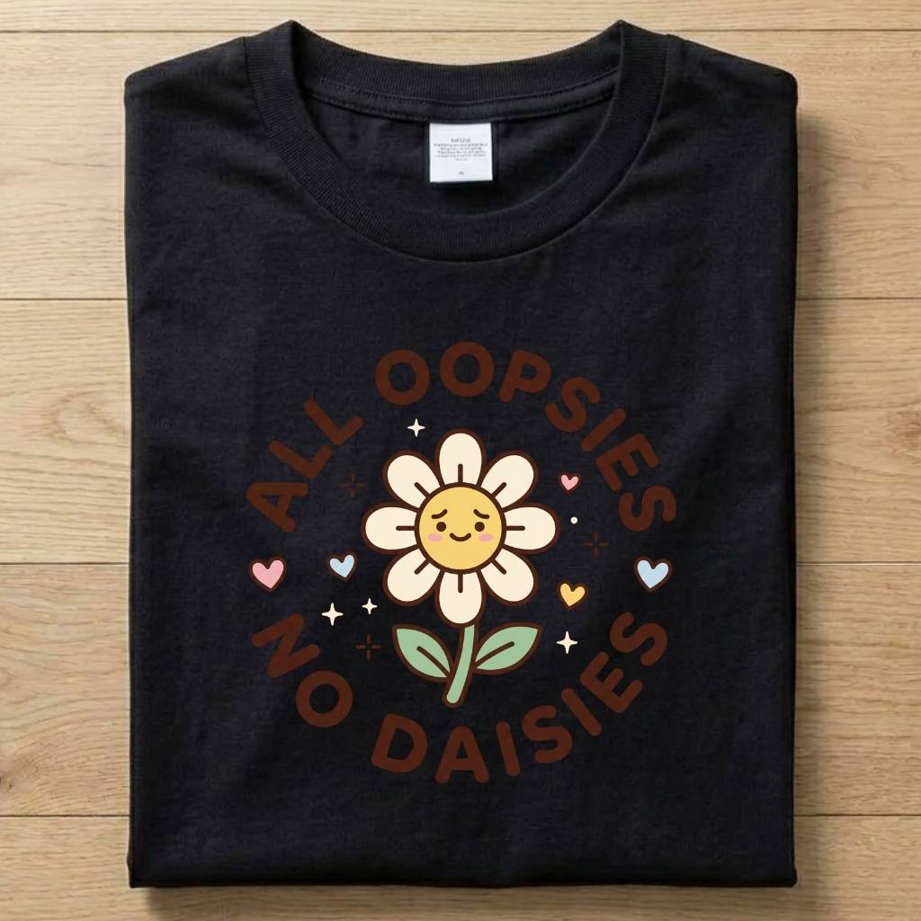 Daisies - Funny T-Shirt Unisex