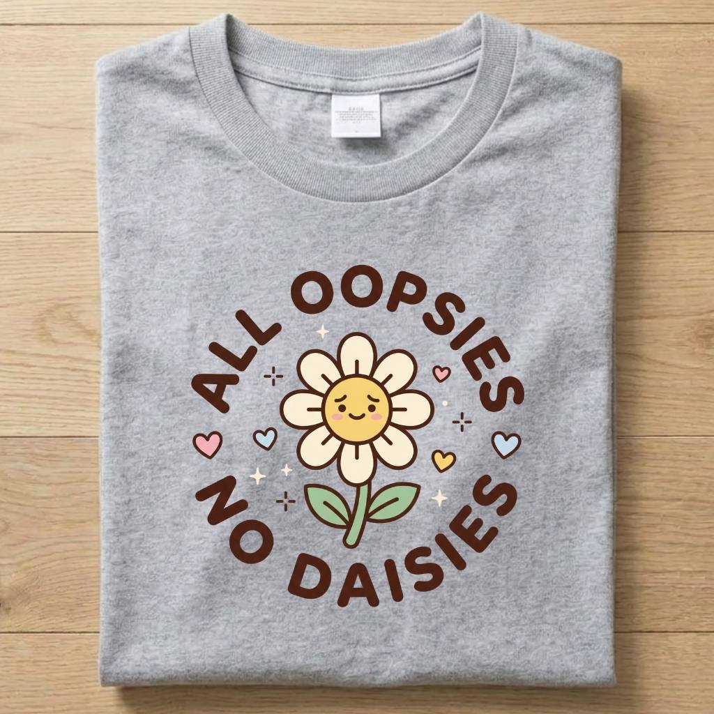 Daisies - Funny T-Shirt Unisex