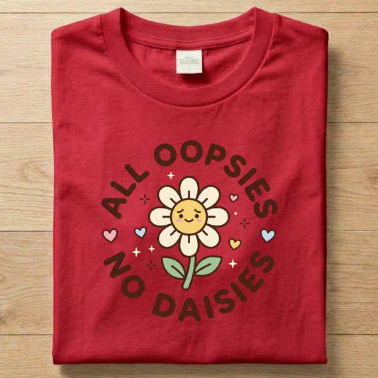 Daisies - Funny T-Shirt Unisex