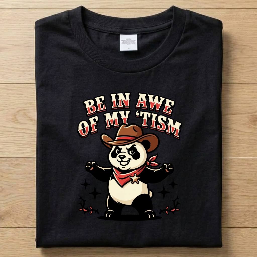 Awe'tism - Funny T-Shirt Unisex