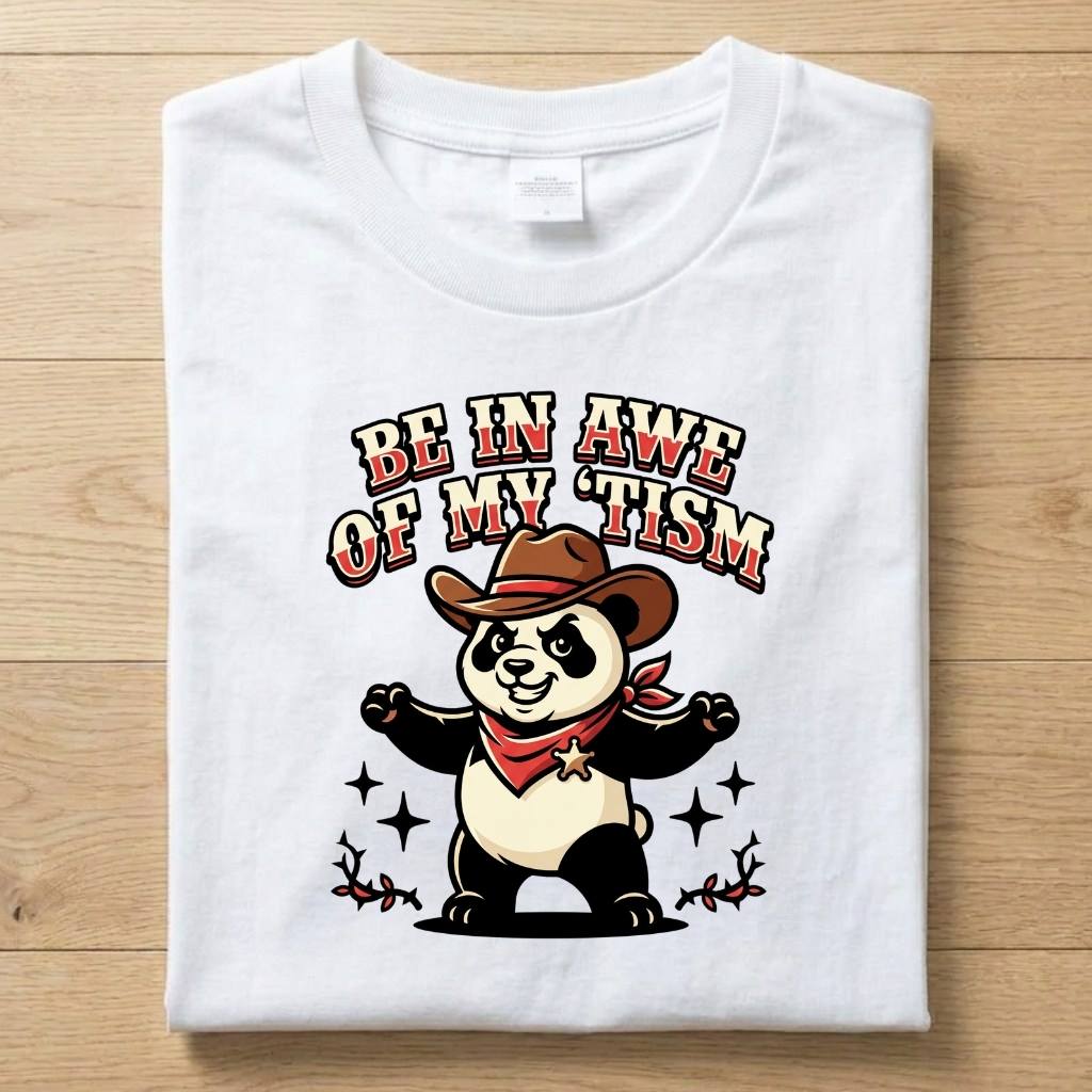 Awe'tism - Funny T-Shirt Unisex