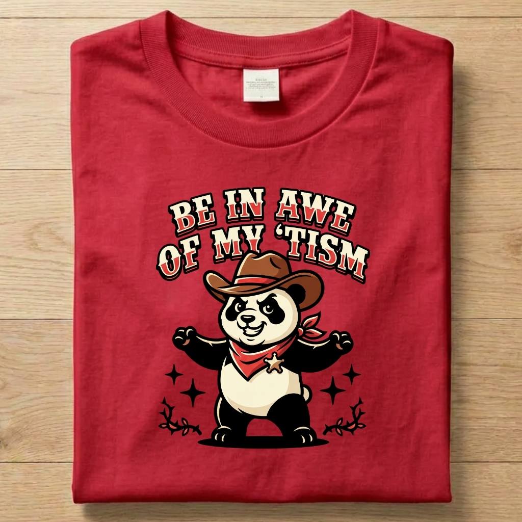 Awe'tism - Funny T-Shirt Unisex