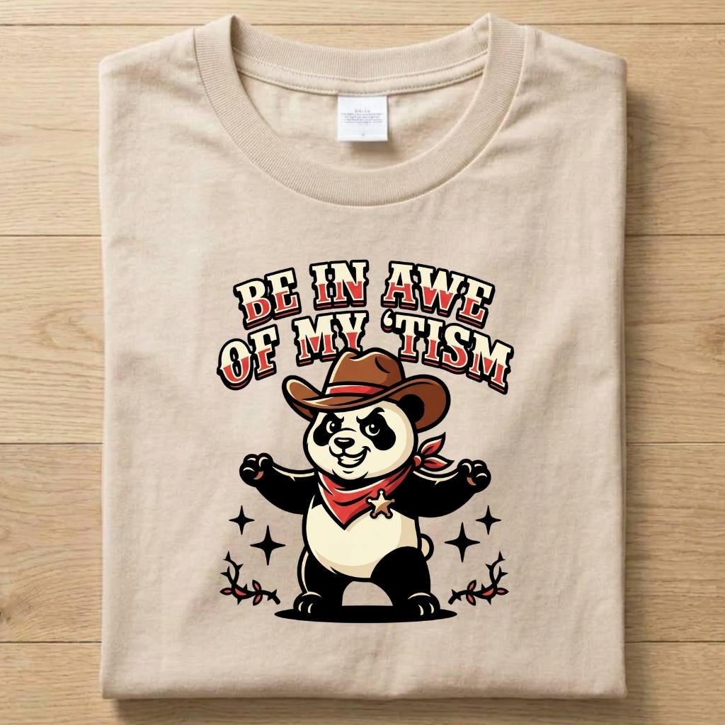 Awe'tism - Funny T-Shirt Unisex