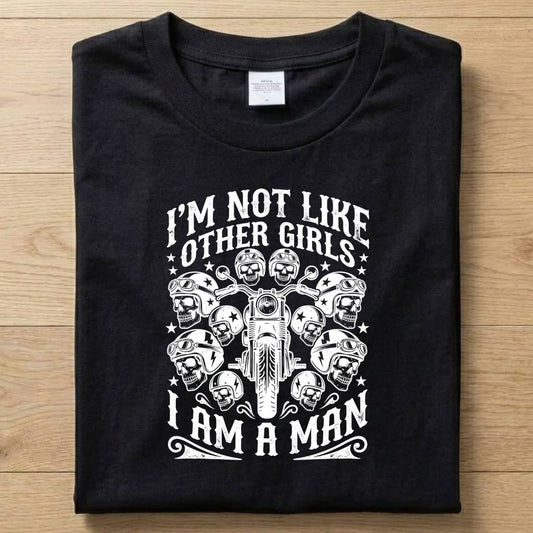 I AM A MAN - Funny T-Shirt Unisex
