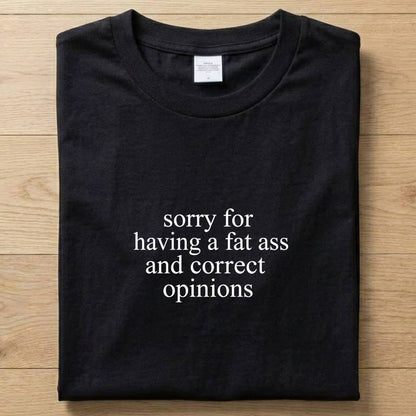 Fat Ass - Funny T-Shirt Unisex