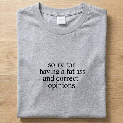 Fat Ass - Funny T-Shirt Unisex
