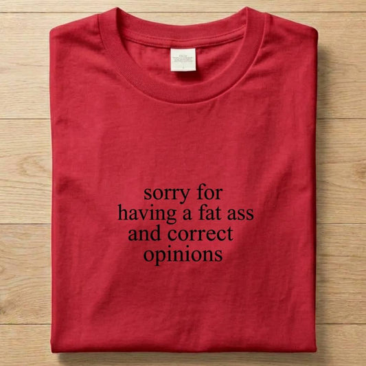 Fat Ass - Funny T-Shirt Unisex