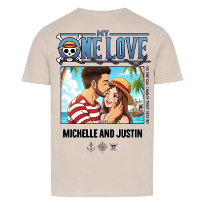 My One Love Upload - Customizable Gift for Couple's Backprint