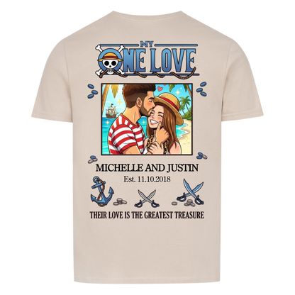 My One Love Upload 2 - Customizable Gift for Couple's Backprint