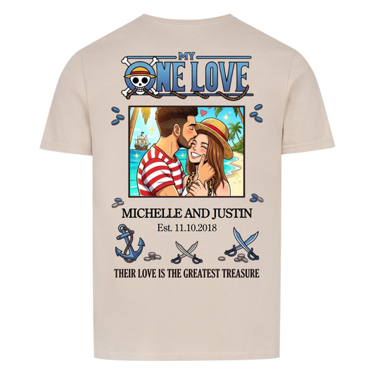 My One Love Upload 2 - Customizable Gift for Couple's Backprint