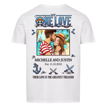 My One Love Upload 2 - Customizable Gift for Couple's Backprint