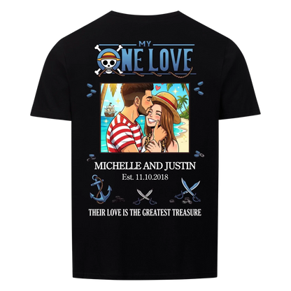 My One Love Upload 2 - Customizable Gift for Couple's Backprint