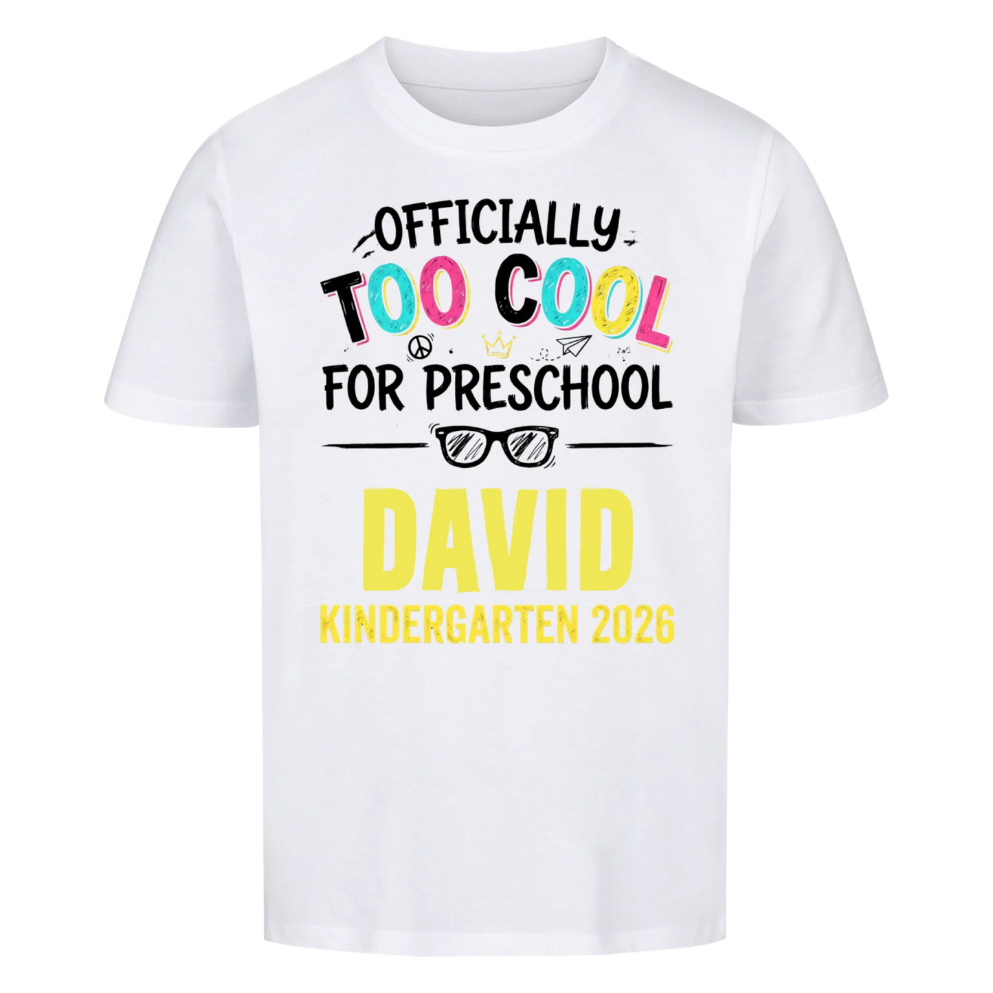 Too Cool – Kids' Back to School T-Shirt