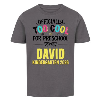 Too Cool – Kids' Back to School T-Shirt