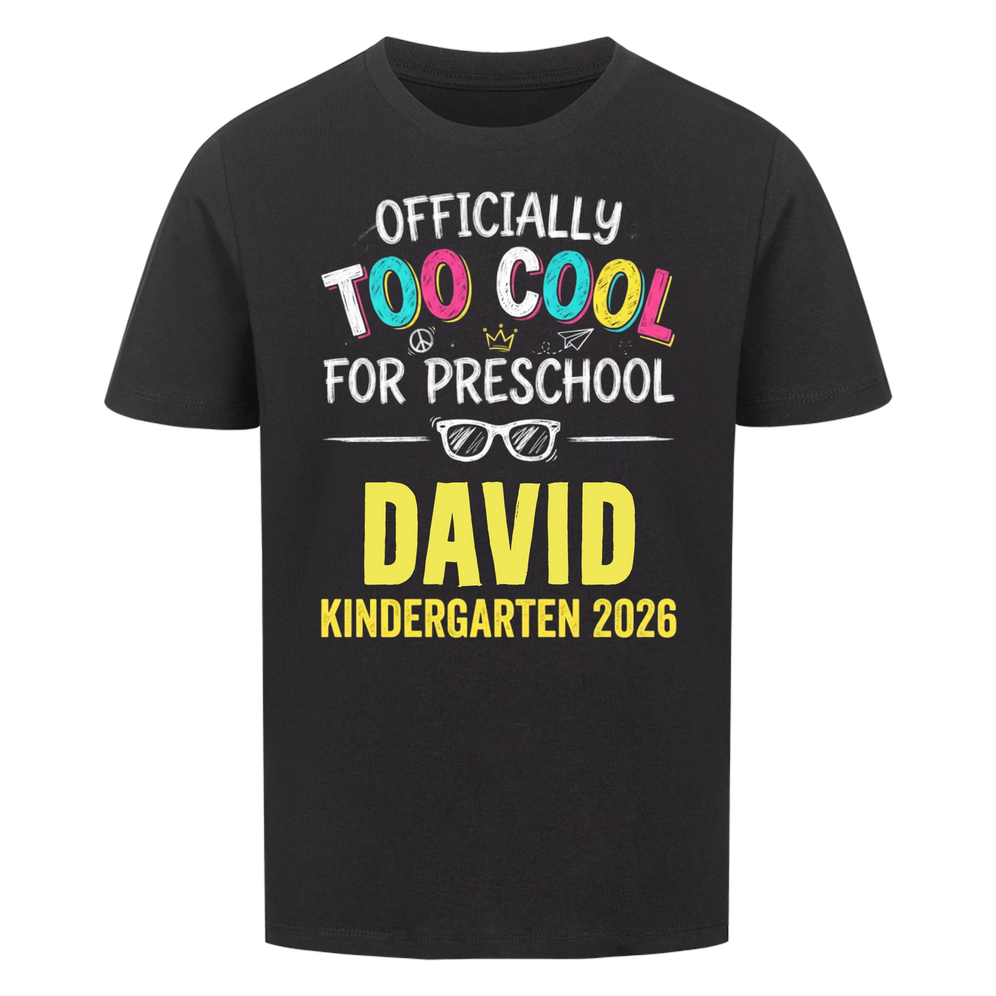 Too Cool – Kids' Back to School T-Shirt