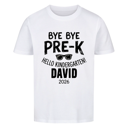 Bye Bye – Kids' Back to School T-Shirt