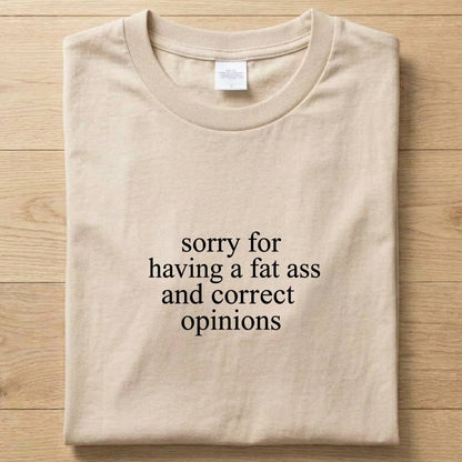 Fat Ass - Funny T-Shirt Unisex
