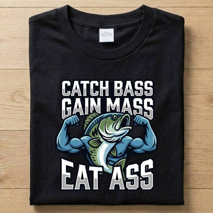 Gain Mass - Funny T-Shirt Unisex