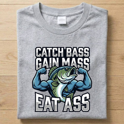 Gain Mass - Funny T-Shirt Unisex