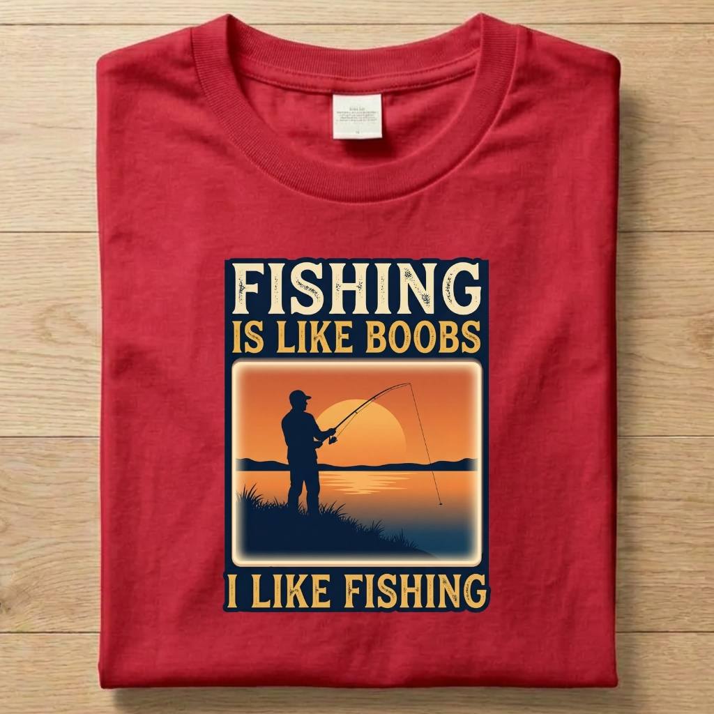 Fishing - Funny T-Shirt Unisex