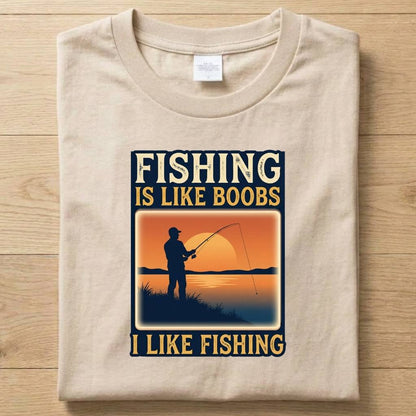 Fishing - Funny T-Shirt Unisex